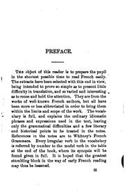 Cover of: Introductory French reader by William Dwight Whitney