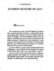 Recherches sur les langues tartares by Jean Pierre Abel Rémusat