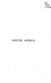 Cover of: History of South Africa (1486-1691)