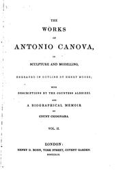 The works of Antonio Canova by Isabella Teotochi Albrizzi