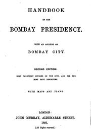 Cover of: Handbook of the Bombay Presidency. by John Murray (Firm)