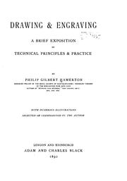 Cover of: Drawing & engraving: a brief exposition of technical principles & practice