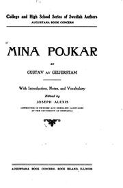 Cover of: Mina pojkar
