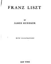 Cover of: Franz Liszt