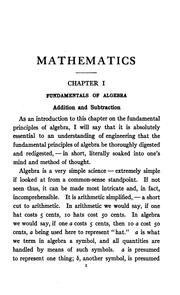 Cover of: Mathematics for the practical man: explaining simply and quickly all the elements of algebra, geometry, trigonometry, logarithms, coördinate geometry, calculus