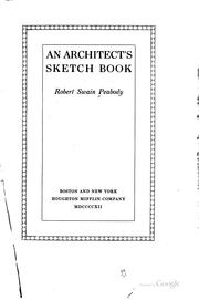 Cover of: An architect's sketch book