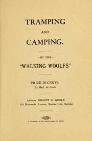 Cover of: Tramping and camping. by Dwight Homer Woolf