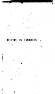 Contes et facéties by Gérard de Nerval