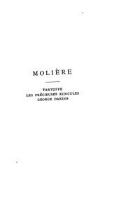 Cover of: Molière.