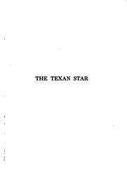 Cover of: The Texan star by Joseph A. Altsheler