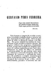 Biographia de Gervasio Pires Ferreira by Antonio Joaquim de Mello
