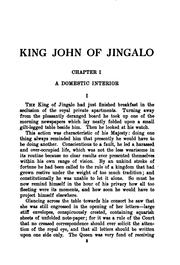 Cover of: King John of Jingalo: the story of a monarch in difficulties