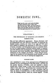 Cover of: Ornamental, aquatic, and domestic fowl, and game birds by James Joseph Nolan