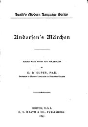 Cover of: Andersen's Märchen by Hans Christian Andersen