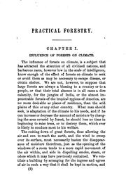 Cover of: Practical forestry.: A treatise on the propagation, planting, and cultivation, with a description, and the botanical and popular names of all the indigenous trees of the United States.