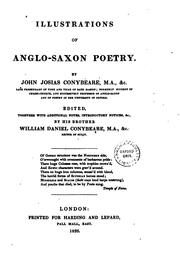 Illustrations of Anglo-Saxon poetry by J. J. Conybeare