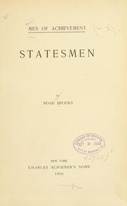 Cover of: Statesmen