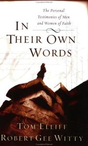 Cover of: In Their Own Words by Tom Elliff, Robert Witty