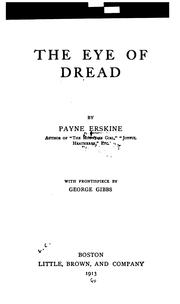 The Eye Of Dread by Payne Erskine