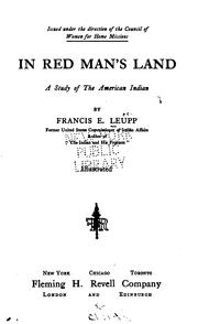 Cover of: In Red man's land: a study of the American Indian