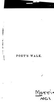 Cover of: Poet's walk: an introduction to English poetry