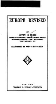 Cover of: Europe revised by Irvin S. Cobb