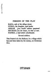 Cover of: Rada: a drama of war in one act