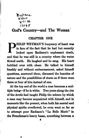 Cover of: God's country--and the woman