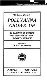 Cover of: Pollyanna Grows Up