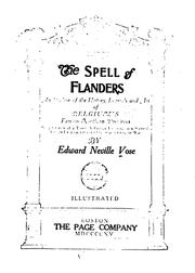Cover of: The spell of Flanders by Edward Neville Vose