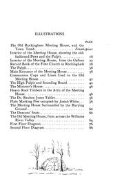 Cover of: The old Rockingham meeting house by Lyman Simpson Hayes