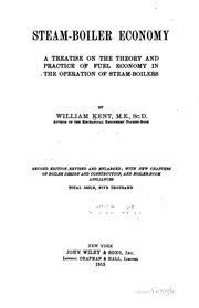 Cover of: Steam-boiler economy: a treatise on the theory and practice of fuel economy in the operation of steam-boilers