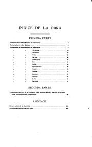 Cover of: División político territorial: formada por la Dirección General de Estadística