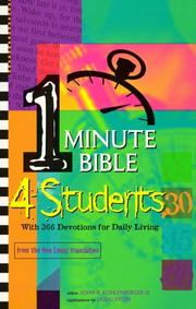Cover of: One-Minute Bible 4 Students: With 366 Devotions for Daily Living
