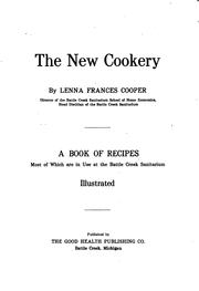Cover of: The new cookery