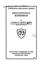 Cover of: Educational extension