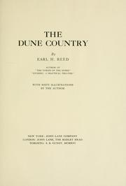 Cover of: The dune country