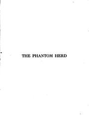 Cover of: The phantom herd