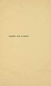 Cover of: "Fishing for suckers" by George Thomas Watkins