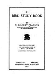 Cover of: The bird study book: by T. Gilbert Pearson--