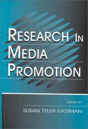 Cover of: Research in media promotion
