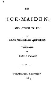 Cover of: The ice-maiden: and other tales.