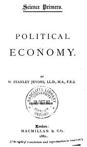 Cover of: Political economy