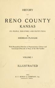 Cover of: History of Reno County, Kansas by Sheridan Ploughe