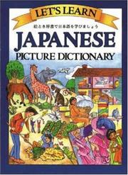 Cover of: Let's Learn Japanese Picture Dictionary