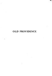 Cover of: Old Providence
