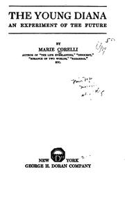 The young Diana by Marie Corelli
