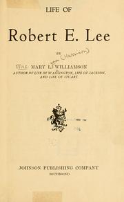 Cover of: Life of Robert E. Lee