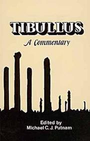 Cover of: Tibullus: A Commentary