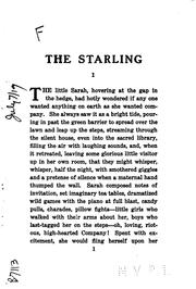 Cover of: The starling
